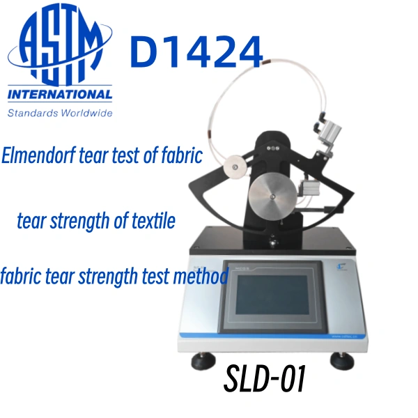 ASTM D1424 ASTM D1424 SLD-01 textile tear tester